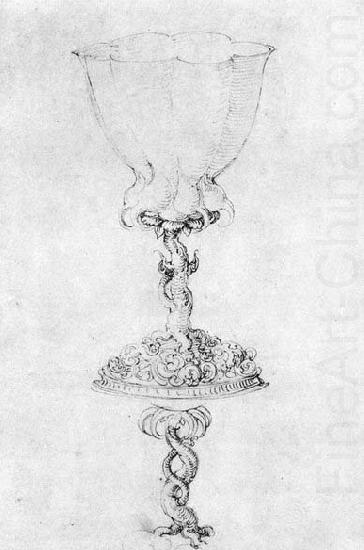 Design of a Goblet with a Variant of the Base, Albrecht Durer